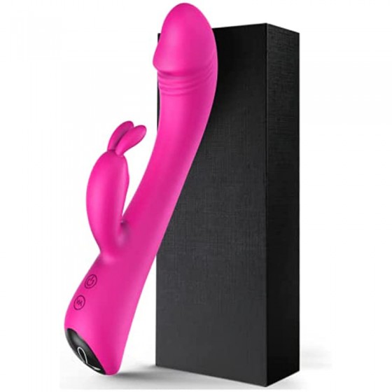 Rabbit Vibrator Dildo for...