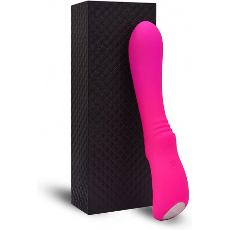 G-Spot Vibrator, Dildo Vibrator with 9 Powerful Vibrations Modes, Rechargeable Quiet Vibrating Powerful Vibrators Adult Sex Toy Gift (Pink)