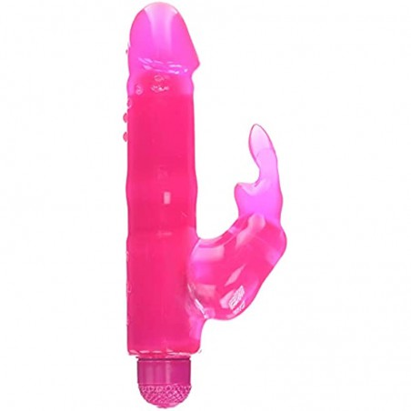 Trinity Vibes Pink Waterproof Rabbit Vibrator