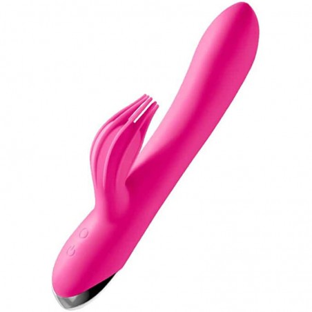 yafei G Spot Rabbit Vibrator Adult Sex Toys with Dense Burr for Clitoris Stimulation, Dildo Vibrator Clit Stimulator 10 Vibration Modes Quiet Dual Motor for Women Rechargeable Waterproof