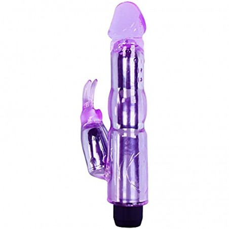 Waterproof Rabbit Vibrator Clitoral and G-Spot Vibrations for Women Intimate Sex Toy