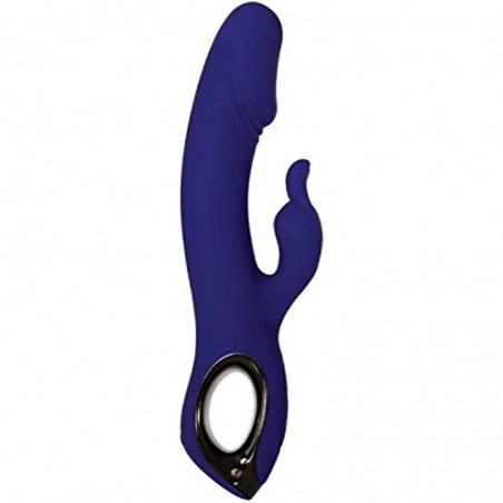 Evolved Love Is Back - Bunny Buddy - 10 Speed Rabbit-Style with Clitoral Stimulation Silicone Rechargeable Vibrator - Purple