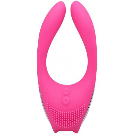 G-Spot Rabbit 3 Motors Vibrator Adult Toys - Silicone Waterproof Clitoris Vagina Penis Stimulator Massager Sex Toys for Men, Women & Couples (Pink)
