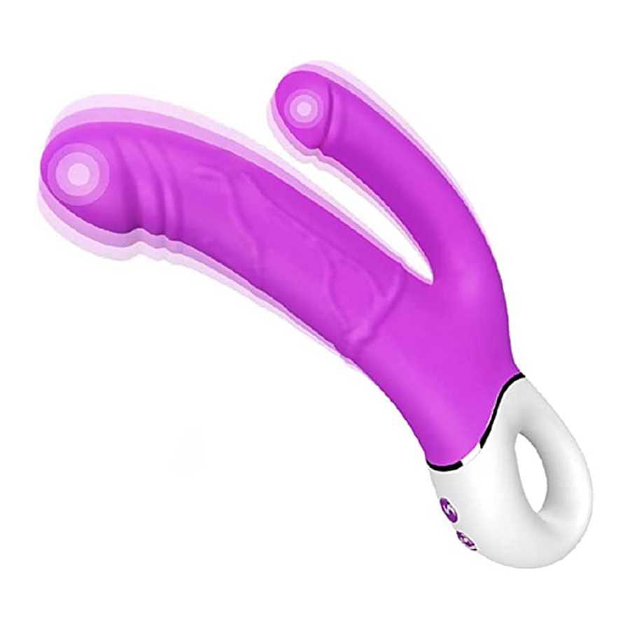 J·muid G Spot Vibrator, Simulate The Real Texture of A Dildo , Soft Silicone Powerful Vibrating Massagers for Clitoral Vagina an
