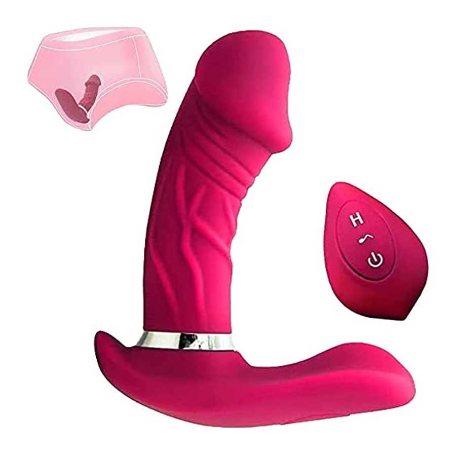 Adult Toys for Women - Dual Motor Butterfly Vibrator, Realistic Dildo Adult Toys for Men - Yindi Sucking Massage Vibrator, Yindi