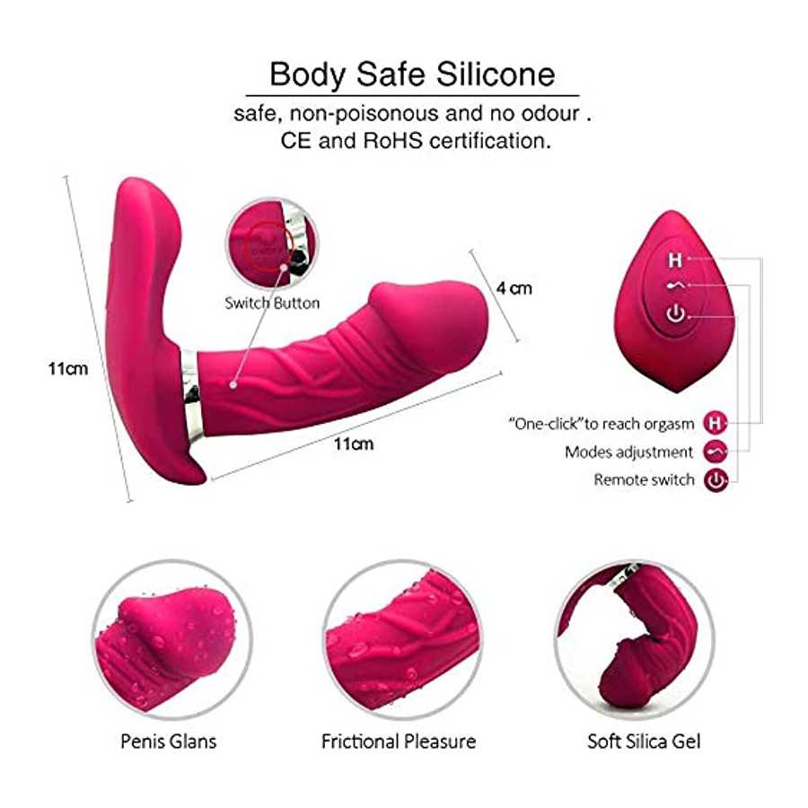 Adult Toys for Women - Dual Motor Butterfly Vibrator, Realistic Dildo Adult Toys for Men - Yindi Sucking Massage Vibrator, Yindi