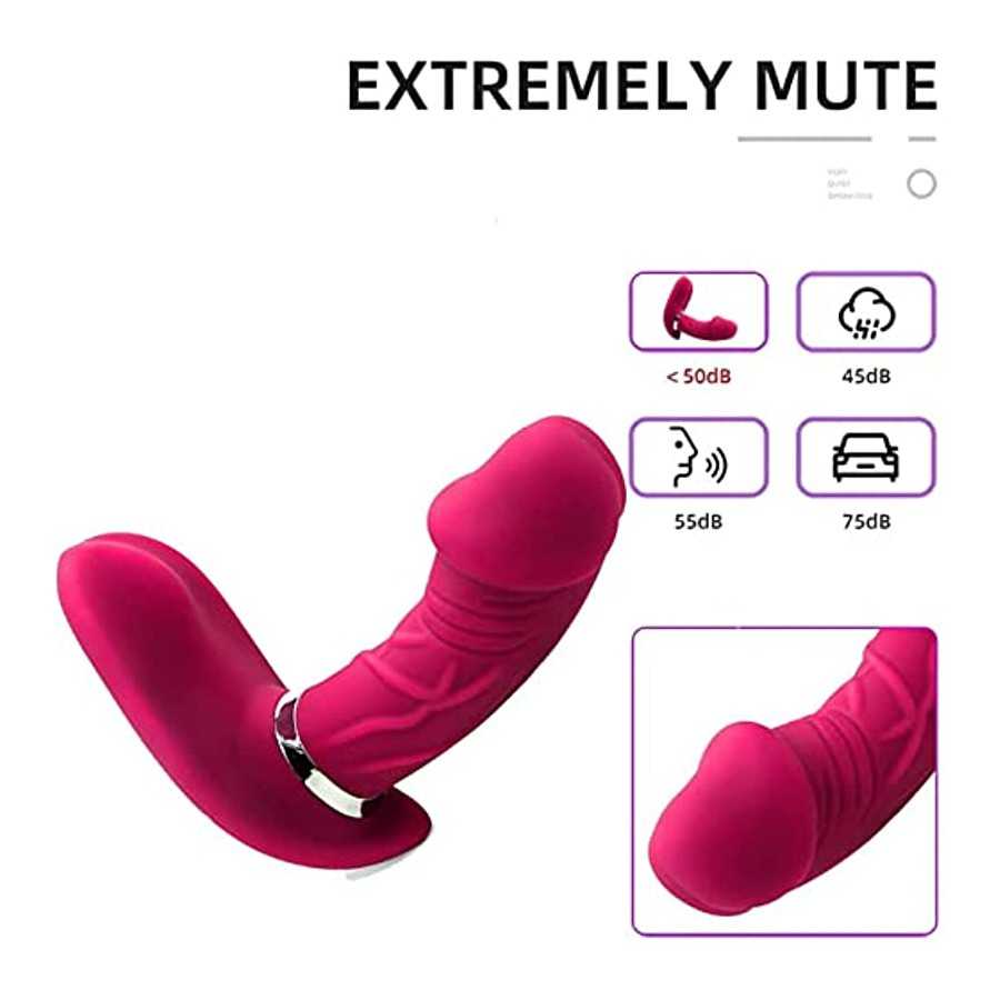 Adult Toys for Women - Dual Motor Butterfly Vibrator, Realistic Dildo Adult Toys for Men - Yindi Sucking Massage Vibrator, Yindi