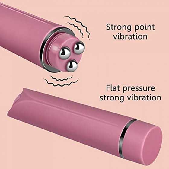Clitoral Stimulation Vibrator, 3 Vibrating Heads Massage for Vulva Nipple and Penis, 10 Vibration Modes Waterproof Sex Toy for M
