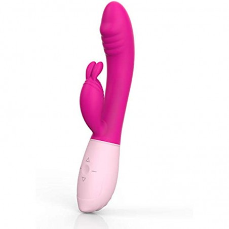 Lxxve Female Vibrator Available, Rechargeable Massage  Vibrator Waterproof,5 Vibration Modes of G-spot Penis, Pink Rabbit Vibrator, Waterproof Vibration Penis Sex Toy, Suitable for Couple
