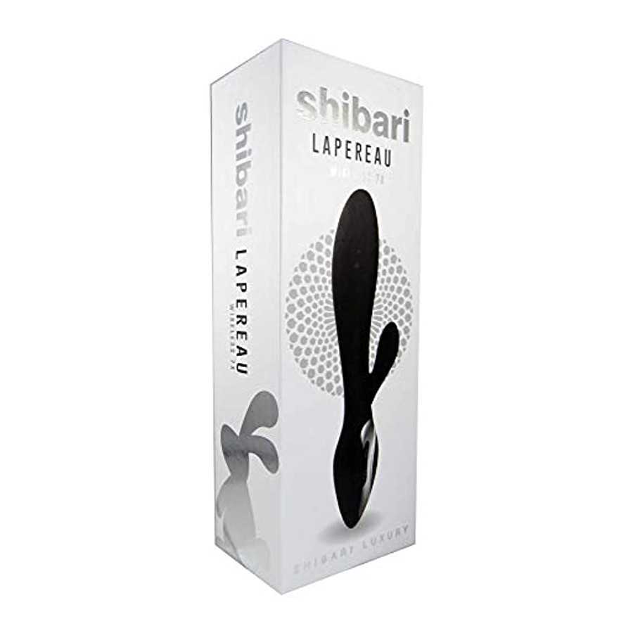 SHIBARI Lapereau Wireless Rabbit Vibrator, 7X, Black