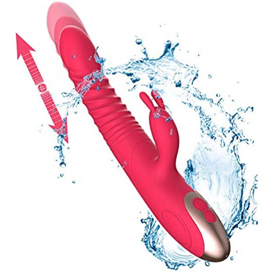 Thrusting Rabbit Vibrator...