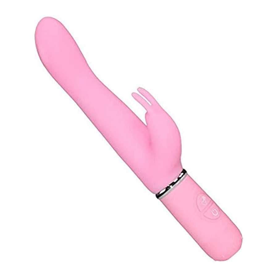 Silicone Rabbit Vibrator Multi Speed Vibrations for G Spot and Clit Stimulation Adult Sex Toy