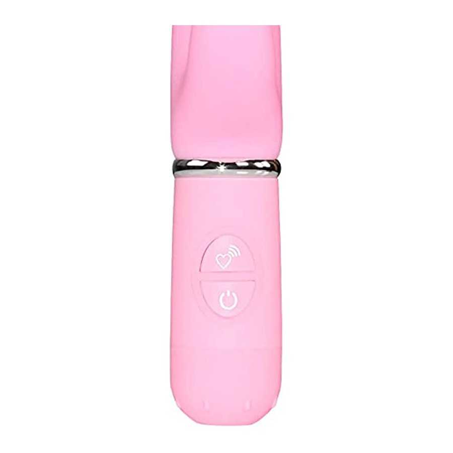 Silicone Rabbit Vibrator Multi Speed Vibrations for G Spot and Clit Stimulation Adult Sex Toy