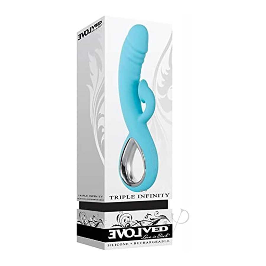 Evolved Love Is Back Triple Infinity, Light Blue