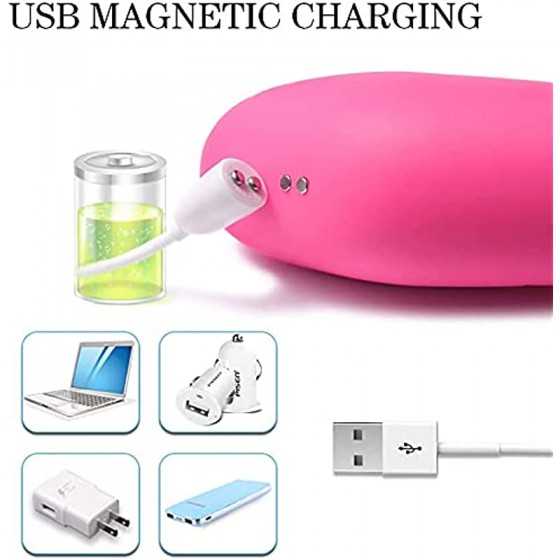 M ONE TECH Rabbit Toy Vibrator for Women - Bunny Ears for Clitoris G spot Stimulation,Waterproof Dildo Vibrator with 7 Powerful 