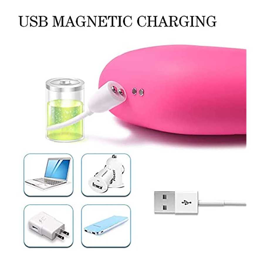 M ONE TECH Rabbit Toy Vibrator for Women - Bunny Ears for Clitoris G spot Stimulation,Waterproof Dildo Vibrator with 7 Powerful 