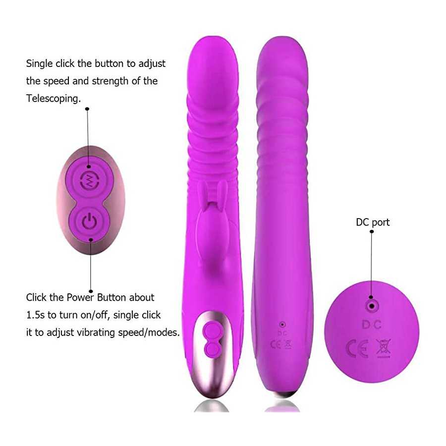Personal Classic Vibrator Vibrators for Her Adult Toys for Woman USB Rechargeable Vibrating Dildos Waterproof G Spot Sex Toys wi