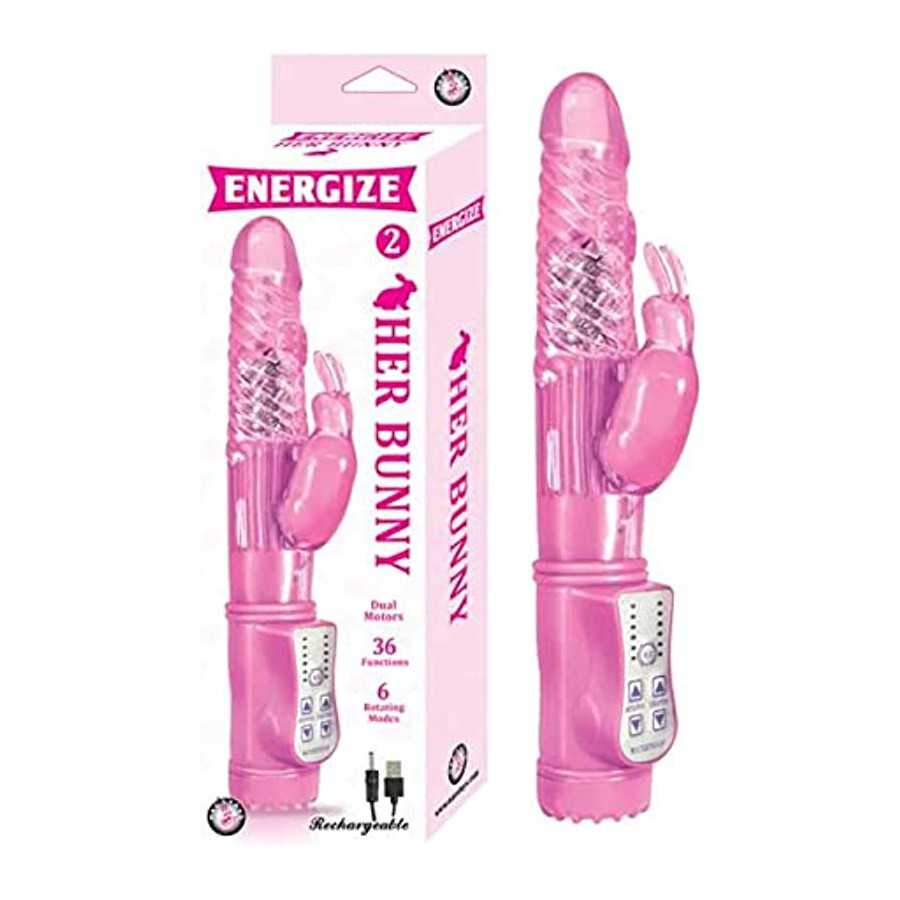 Nasstoys Energize Her Bunny 2 Pink Rabbit Vibrator