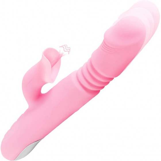 Thrusting Rabbit Vibrator,...