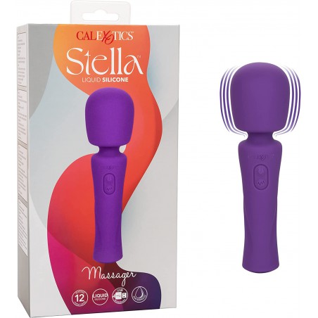  Stella Liquid Silicone Dual Teaser – Premium Rechargeable Rabbit Massager Vibrator – Sex Toy for Women - Orange