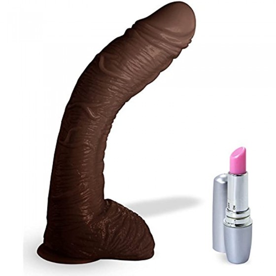  Dildo Big Bent 10 Inch...