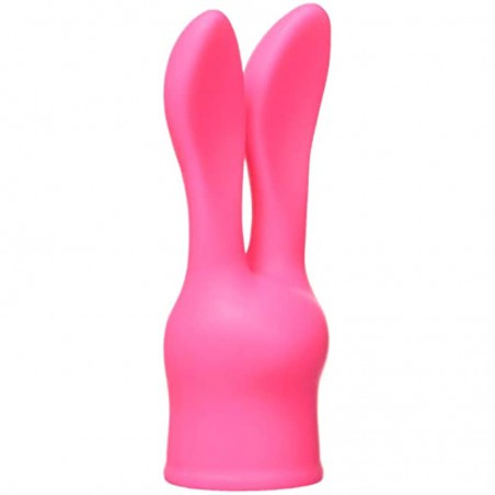  Essentials Silicone Bunny Attachment for Small  Massagers