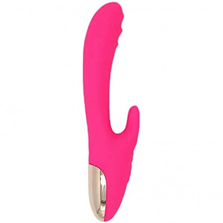 Vibrator for Women G Spot Rabbit Anal Vibrators with 30 Vibration Frequencies, Woman Waterproof Rechargeable Vibrator Adult Sex Toys for Clitoral Stimulation-Rose Red
