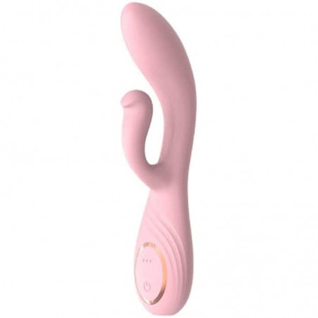 G-Spot Rabbit Vibrator Stimulator Silicone Massager for Women, Powerful Waterproof Rechargeable with 12 Vibration Modes Adult Sex Toys for Couples Sex Things-Pink
