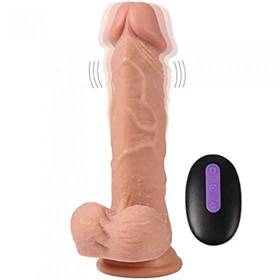 8" Vibrating Dildo , 20...