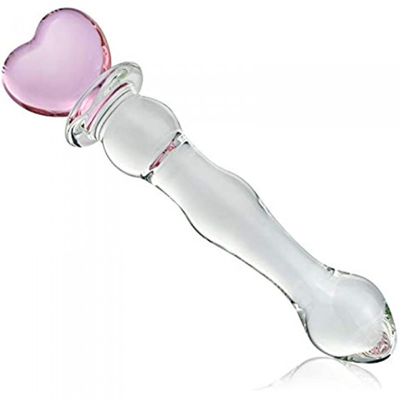 Glass Double-Ended Dildo...