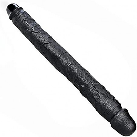 Realistic Double Ended Dildo 18.1 Inches Long G Spot Dildo Flexible Double Dong with Veins and Glans for Women Men Vaginal Prostate Massage Anal Play Romi