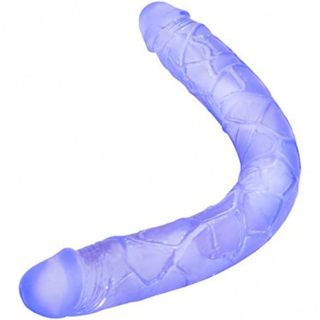 15.35 inch Realistic Double-Ended Dildo,Extra Long Dual Head Dong Fake Penis G Spot Dildo Vaginal Anal Stimulate for Women/Lesbian/Couples Sex Toys