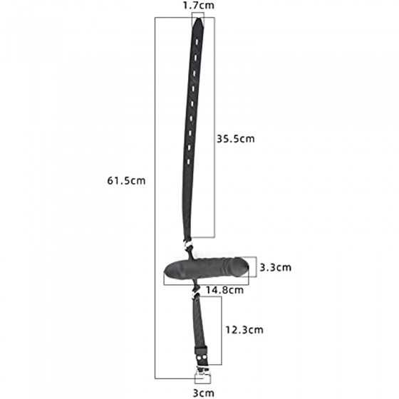 Wearable Adjustable Harness Penis Silicone Dildos with Hole Sex Toy for Lesbian Women
