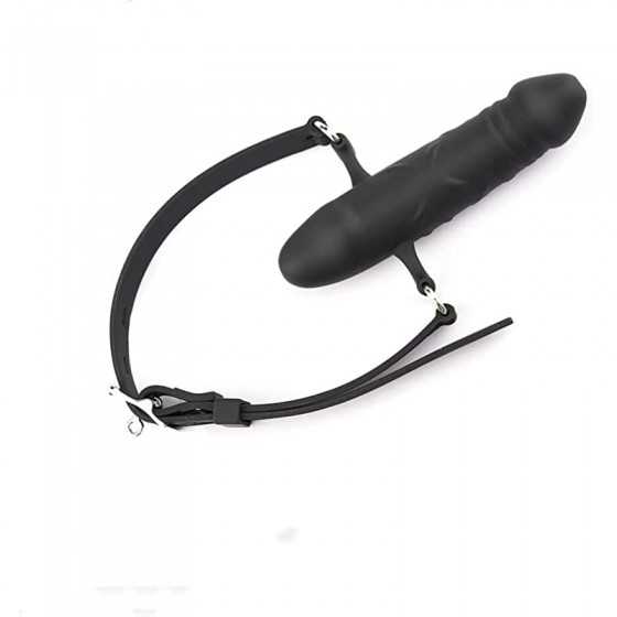 Wearable Adjustable Harness Penis Silicone Dildos with Hole Sex Toy for Lesbian Women