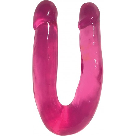 Slim Double Dipper Dildo - Purple