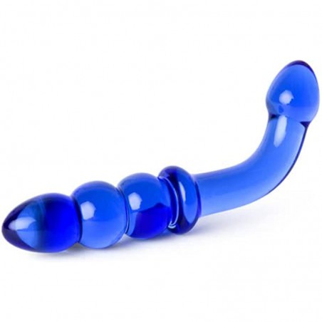Borosilicate Glass Double-Ended Glass Dildo