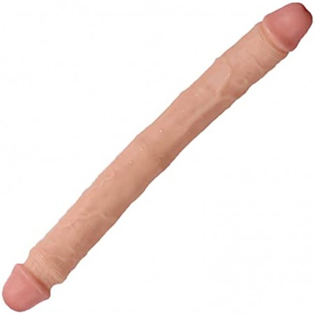 15Inch Double-Sided Realistic Dildo,  Soft Double Ended Dildos, Dual Headed Anal Dildo Double Header Adult Sex Toy