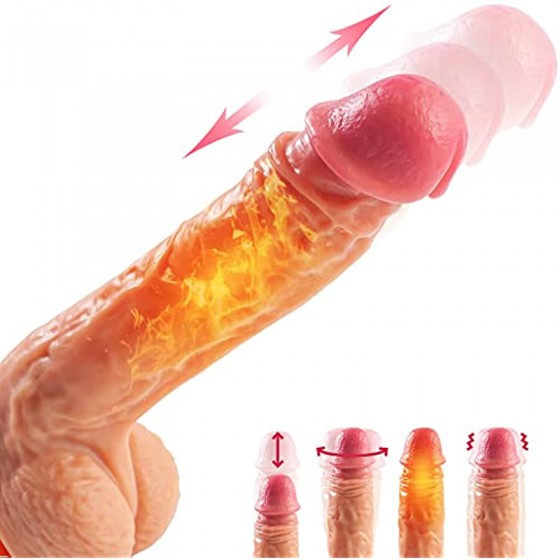 9.8'' Thrusting Dildo...