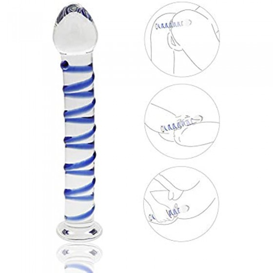 Glass Dildo, 7.67 inch...
