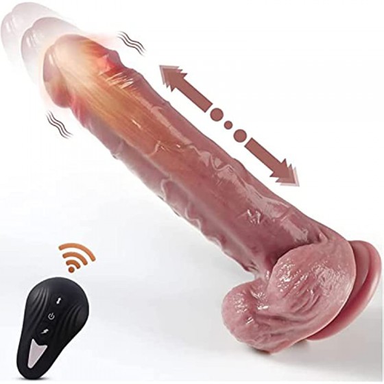 8" Thrusting Dildo Vibrator...