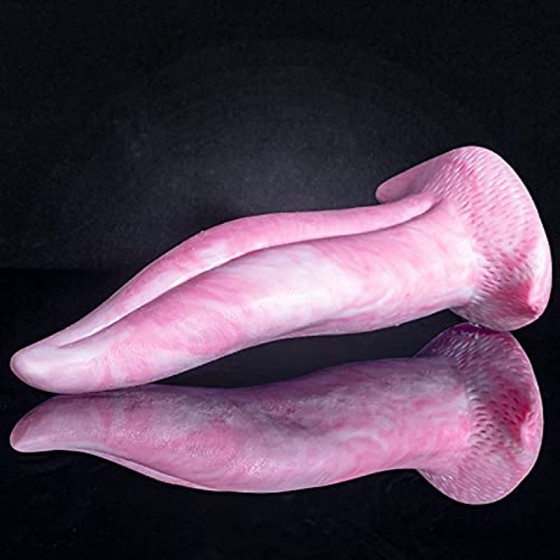 8.5" Tongue Dildo,...
