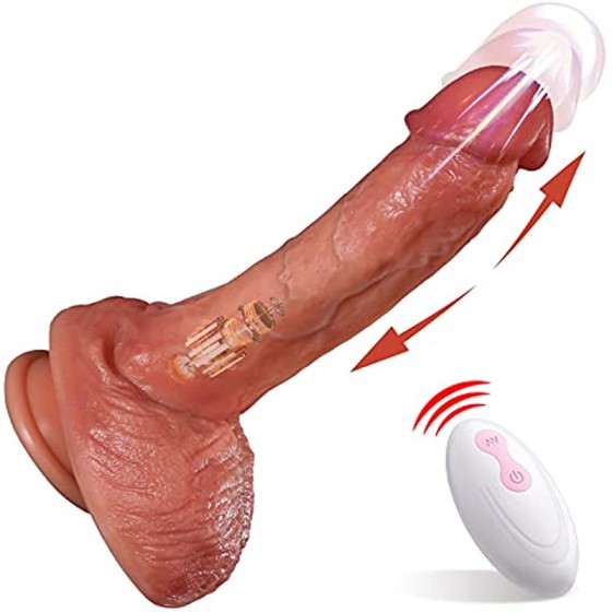 Thrusting Vibrator Dildo...
