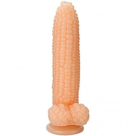 Romi Vegetable Dildo, Adult Sex Toy Big Penis Cock with Suction Cup Big Bumps G Spot Stimulate