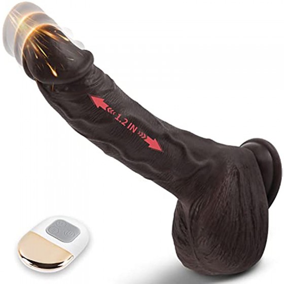 8.8" Thrusting Dildo...