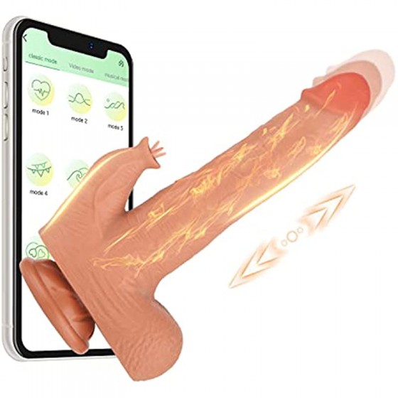 8 Inch Thrusting Dildo...