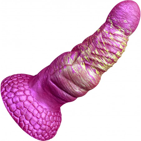 7in G-spot Dildo for Monster Anal Dildos with Strong Suction Cup, Phoenix Knot Dildo with Curved Shaft for Clitoral Vaginal & Stimulation Dragon Penis Adult Toys for Women & Men, Rock