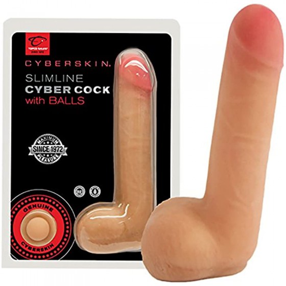 CyberSkin Penis with Balls,...