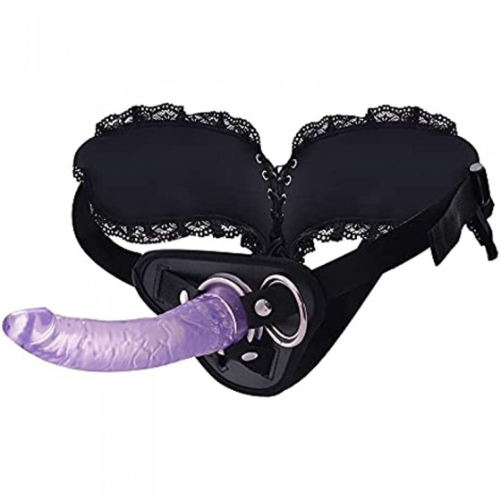 Lesbian Strap On Dildo Dong...