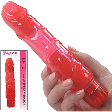 Realistic Multi-Speed Dildo Vibrator - Waterproof Penis Vibrator -Multi Speed Vibrations for Clit or G Spot Stimulation