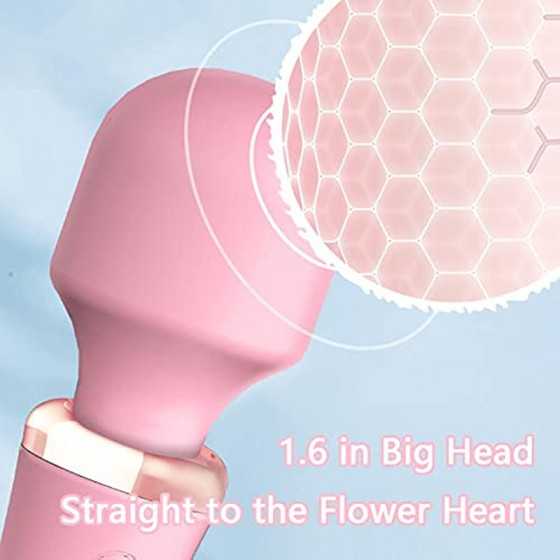 Rechargeable Personal Massager-10 Frequency Front and Rear Ddouble Vibration Heating-Perfect for Tension Relief Sex Toys,Vibrato